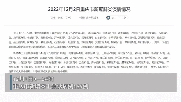 重庆新冠肺炎最新病例数公布：2024年5月最新数据查询，累计确诊几人