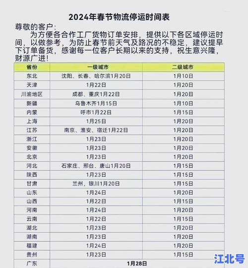 【2024最新通告】武汉快递停运了没有？官方回应时效、服务范围及恢复时间表